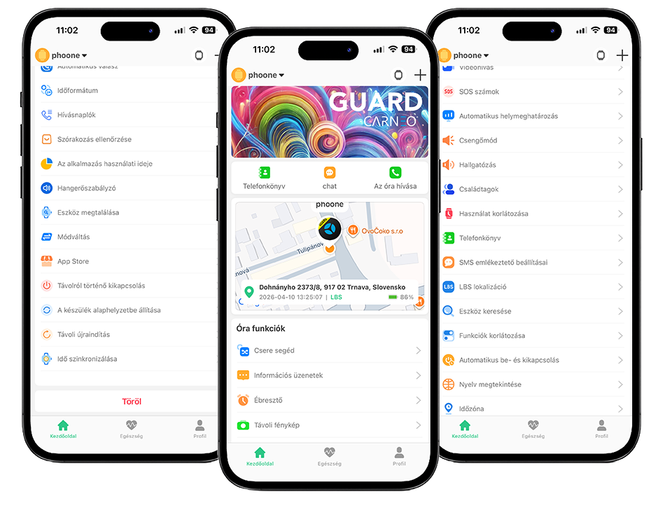 app-screen-mock-full Carneo Guard HU